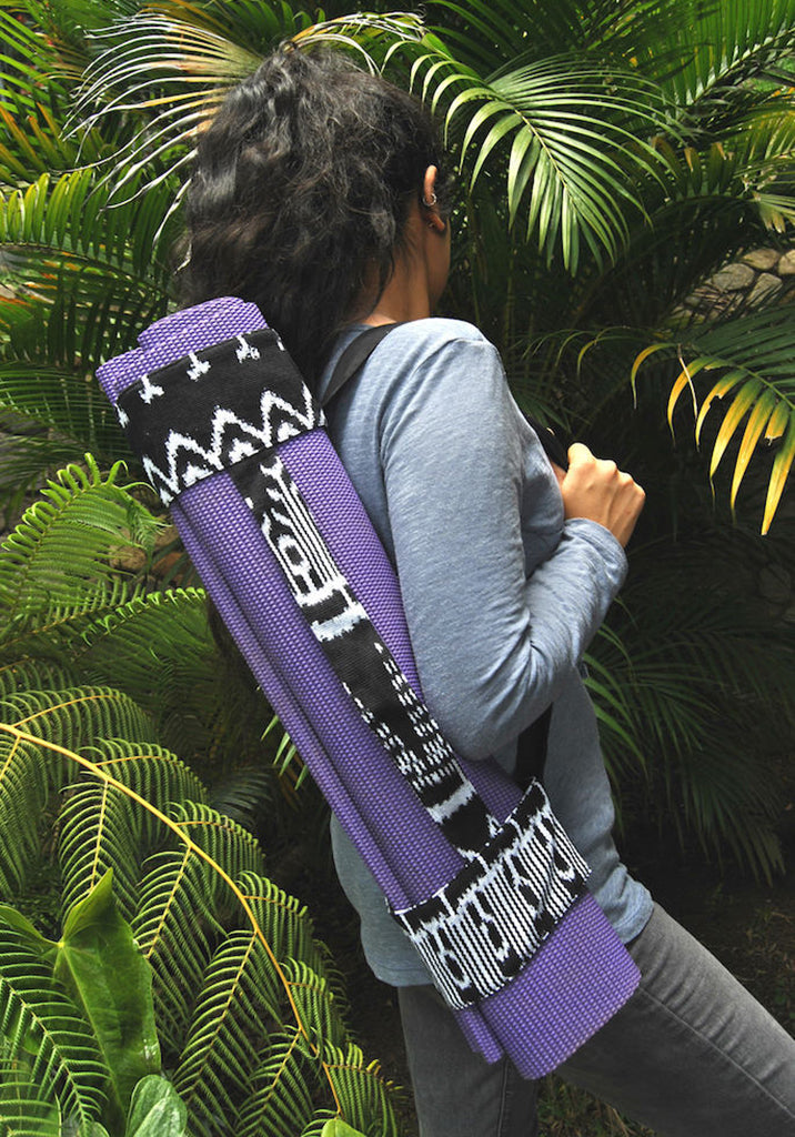 Artisan Weave Yoga Mat Holder
