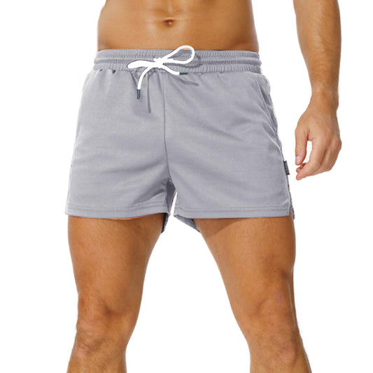 Waghaw Mens White Mesh Shorts 3 Inch Shorts Men 3 Inch Inseam Shorts Men Short Shorts for Men 3 Inch Inseam Shorts Men White 3 Inch Gym Shorts Mesh Mens Shorts Mens 3 Inch Shorts with Liner（GreyL）