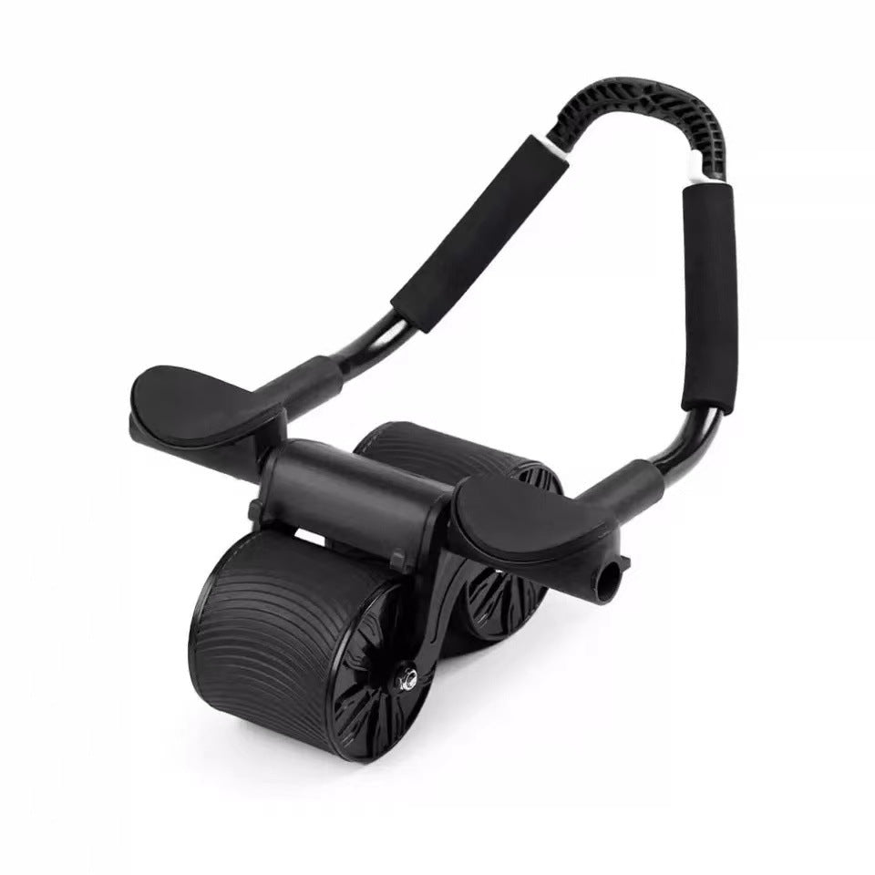 Ab Wheel Roller with Auto-Rebound for Core Training at Home