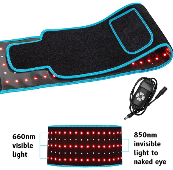 Infrared LED Therapy Belt for Back Pain Relief & Muscle Recovery