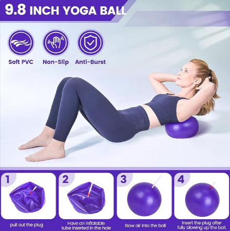 Complete Yoga & Pilates Set for Home Workouts – 13-Piece Kit