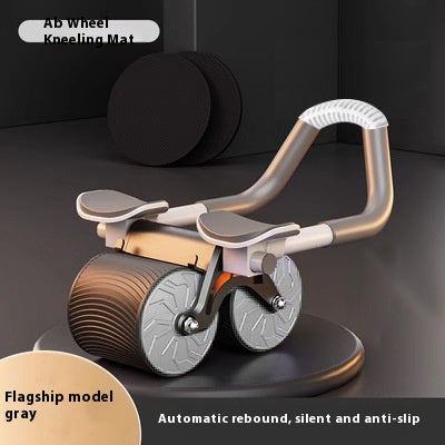 Ab Wheel Roller with Auto-Rebound for Core Training at Home