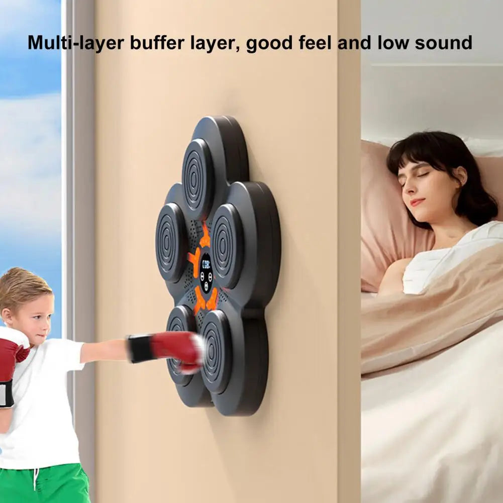 Wall-Mounted Bluetooth Boxing Machine for Home Gym Workouts