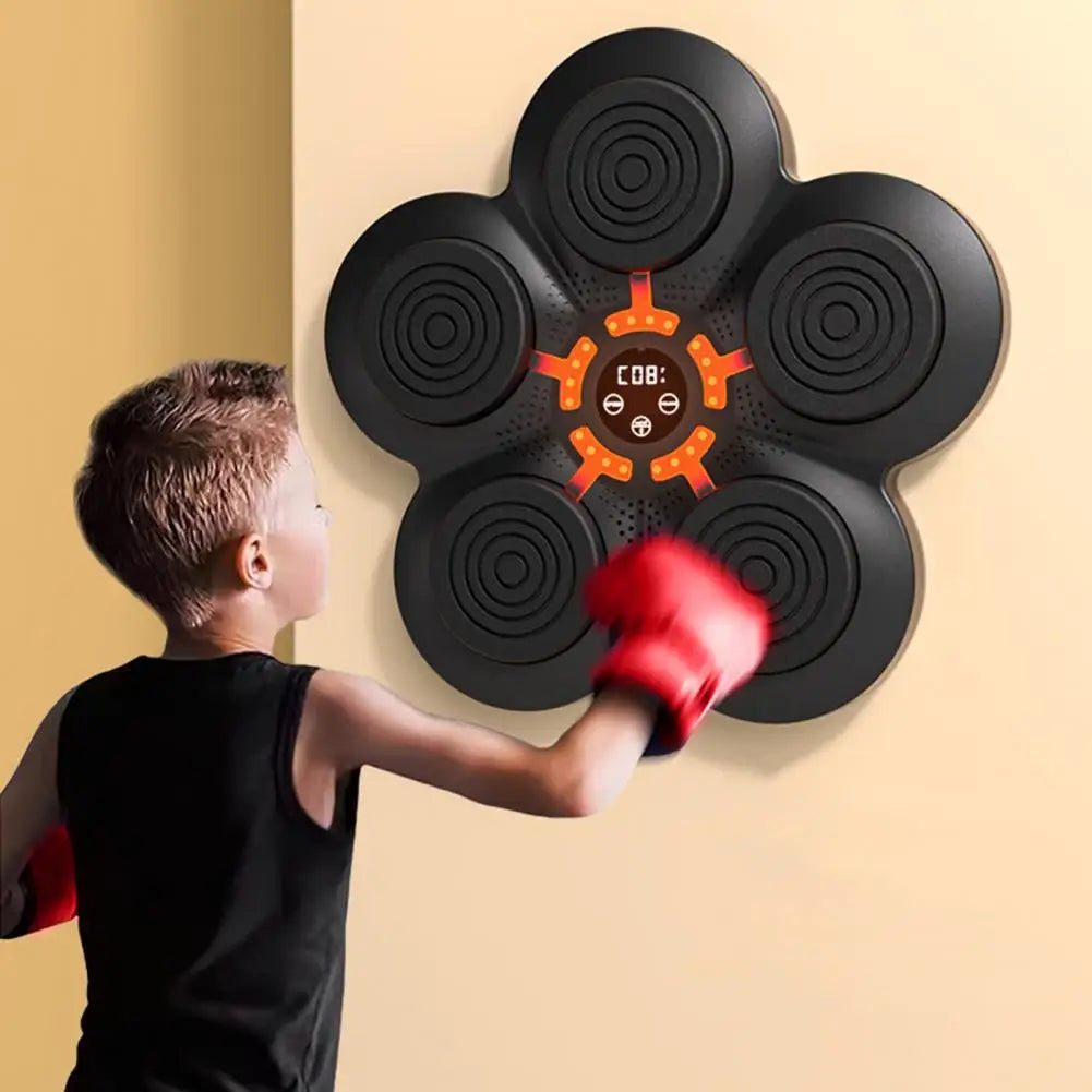 Wall-Mounted Bluetooth Boxing Machine for Home Gym Workouts