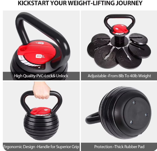 Multi-Weight Kettlebell Set