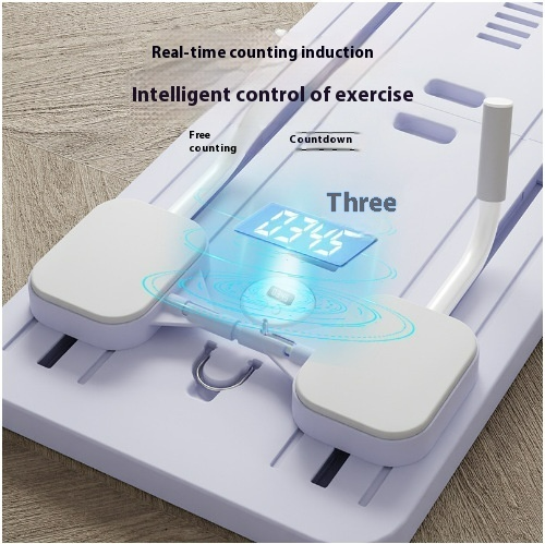 Push-Up Board with Color-Coded Muscle Targeting for Home Gym