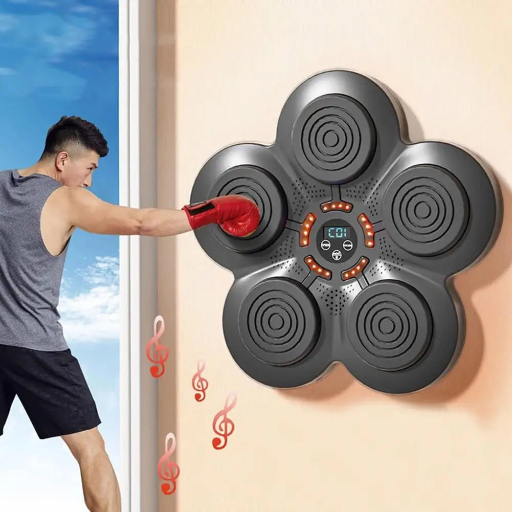 Wall-Mounted Bluetooth Boxing Machine for Home Gym Workouts