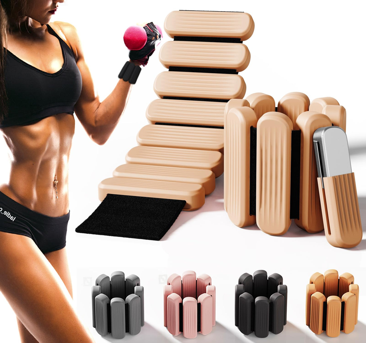 FlexTone Adjustable Wrist and Ankle Weights