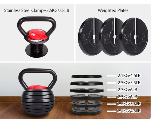 Multi-Weight Kettlebell Set